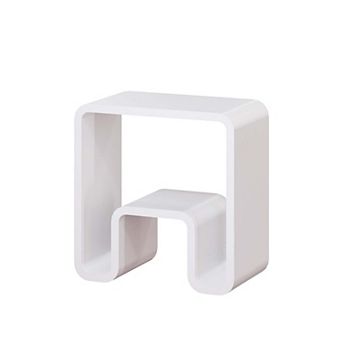 Casainc Freestanding Solid Surface Bathroom Shower Stool
