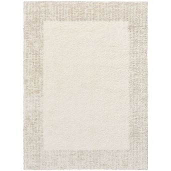 Nourison Pacific Shag Bordered Indoor Area Rug