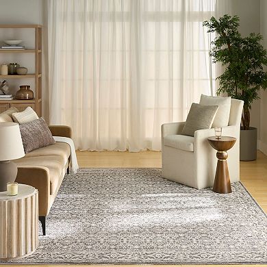 Nourison Outlines Vintage Floral Indoor Rug