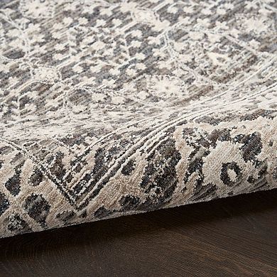 Nourison Outlines Vintage Floral Indoor Rug