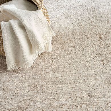 Nourison Outlines Vintage Floral Indoor Rug