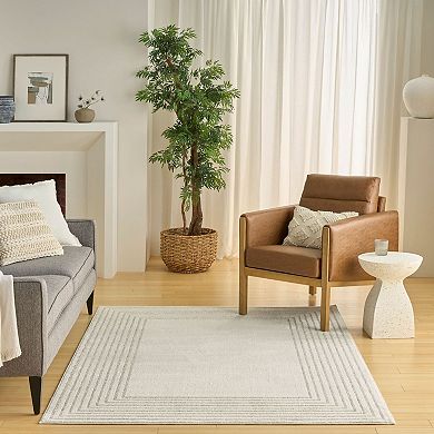 Nourison Hues Border Indoor Area Rug