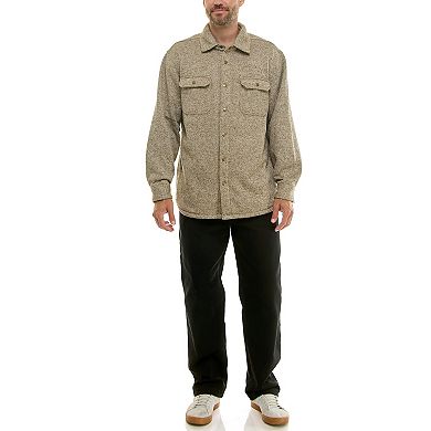Men's Hallstatt Sweater Fleece Snap Closure Shirt Jacket
