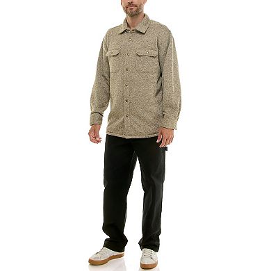 Men's Hallstatt Sweater Fleece Snap Closure Shirt Jacket