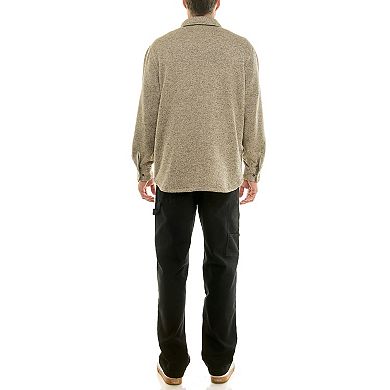 Men's Hallstatt Sweater Fleece Snap Closure Shirt Jacket