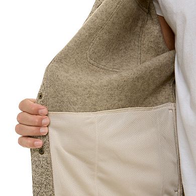 Men's Hallstatt Sweater Fleece Snap Closure Shirt Jacket