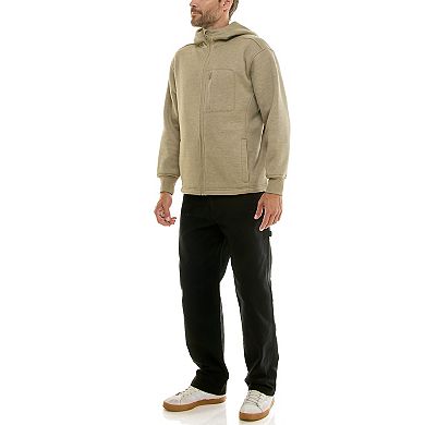 Men's Hallstatt Sherpa-Lined Thermal Hooded Full-Zip Shirt Jacket