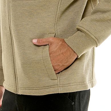 Men's Hallstatt Sherpa-Lined Thermal Hooded Full-Zip Shirt Jacket