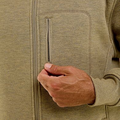 Men's Hallstatt Sherpa-Lined Thermal Hooded Full-Zip Shirt Jacket