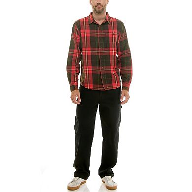 Men's Hallstatt Heavy Gauge Enzyme Washed Plaid Shirt