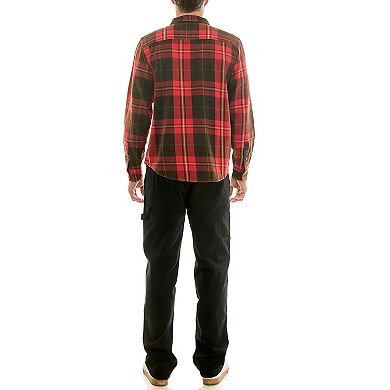 Men's Hallstatt Heavy Gauge Enzyme Washed Plaid Shirt