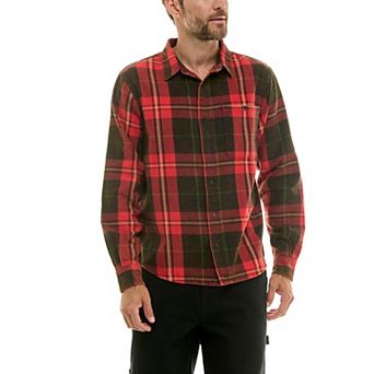 Men's Hallstatt Heavy Gauge Enzyme Washed Plaid Shirt