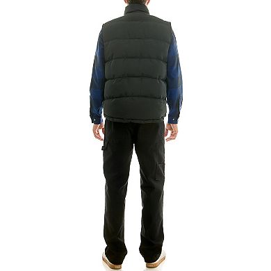 Men's Hallstatt Double Insulated Puffer Vest with Zipper Side Pockets