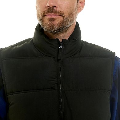 Men's Hallstatt Double Insulated Puffer Vest with Zipper Side Pockets