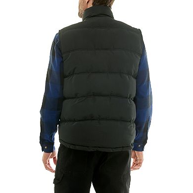 Men's Hallstatt Double Insulated Puffer Vest with Zipper Side Pockets