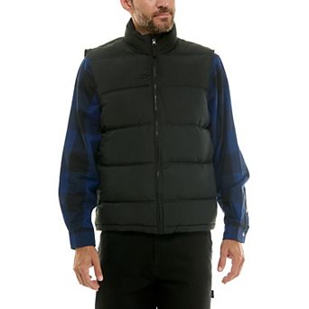 Men's Hallstatt Double Insulated Puffer Vest with Zipper Side Pockets