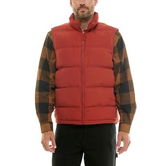 Men's Hallstatt Double Insulated Puffer Vest with Zipper Side Pockets