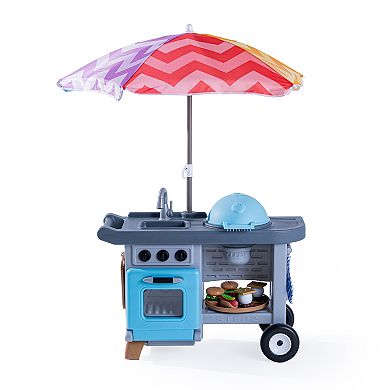 Step2 Grill & Go BBQ Cart with Lights and Sounds