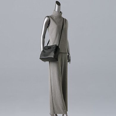 Simply Vera Vera Wang Kori Soft Bucket Crossbody Bag