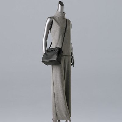 Simply Vera Vera Wang Kori Soft Bucket Crossbody Bag