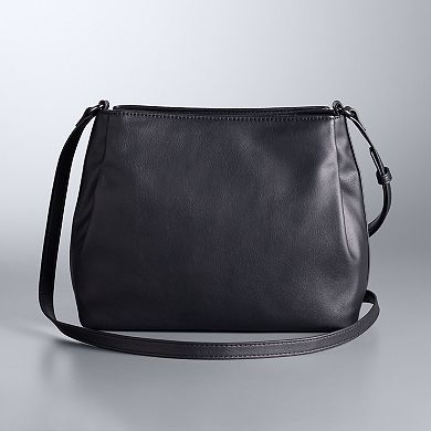 Simply Vera Vera Wang Kori Soft Bucket Crossbody Bag