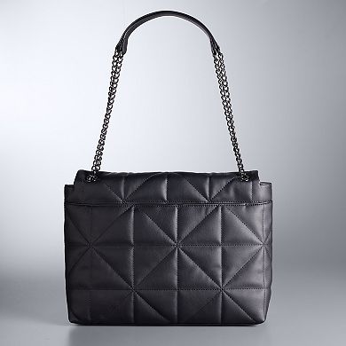 Simply Vera Vera Wang Ashlynn Large Quilted Shoulder Bag