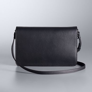 Simply Vera Vera Wang Elyse Flap Crossbody With Chain