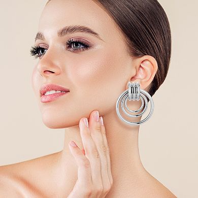 WINX Multi-Ring Door Knocker Earrings