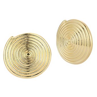 WINX Round Statement Stud Earrings