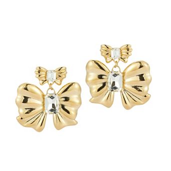 WINX Large Bow Drop Earrings