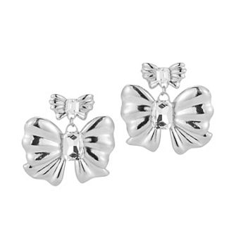 WINX Large Bow Drop Earrings