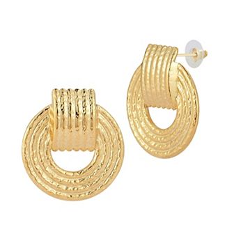 WINX Door Knocker Drop Earrings