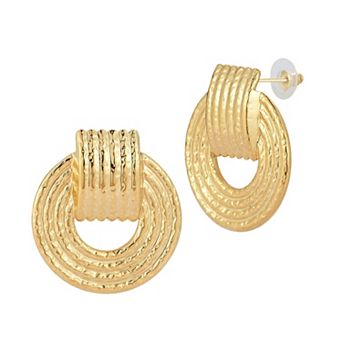 WINX Door Knocker Drop Earrings