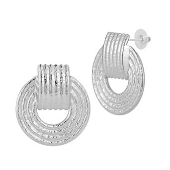 WINX Door Knocker Drop Earrings