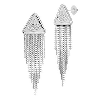 WINX Evil Eye Fringe Earrings