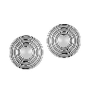 WINX Heart Statement Stud Earrings