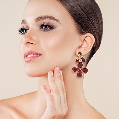 WINX Graduating Flower Drop Earrings