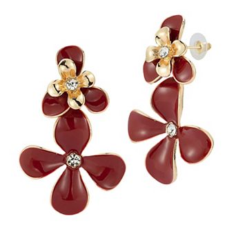 WINX Graduating Flower Drop Earrings