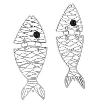 WINX Large Statement Fish Earrings