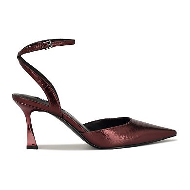 Nine West Kellie Women's Pointy Toe Tapered Heel Dress Pumps