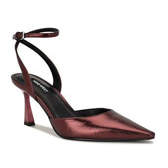 Nine West Kellie Women's Pointy Toe Tapered Heel Dress Pumps