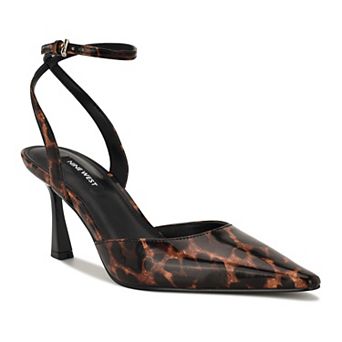 Nine West Kellie Women's Pointy Toe Tapered Heel Dress Pumps