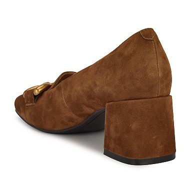 Nine West Veepe Women's Slip-On Block Heel Dress Pumps
