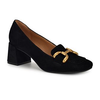 Nine West Veepe Women's Slip-On Block Heel Dress Pumps