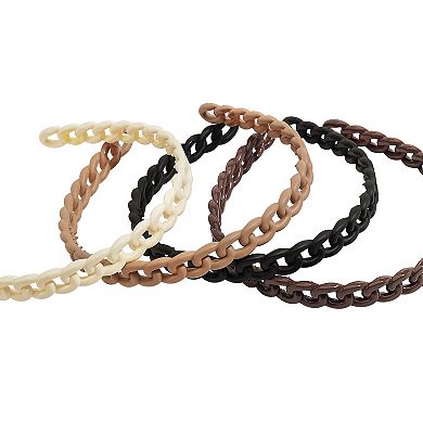 Emberly 4-Pk. Braided Headband Set