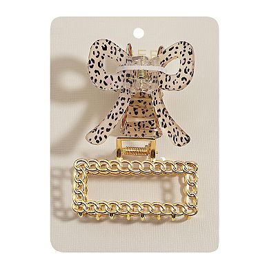 Emberly 2-Pk. Claw Clip Set