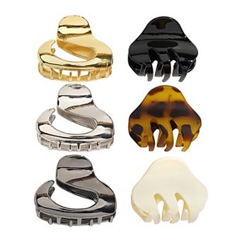 Emberly 6 pk Claw Clip Set