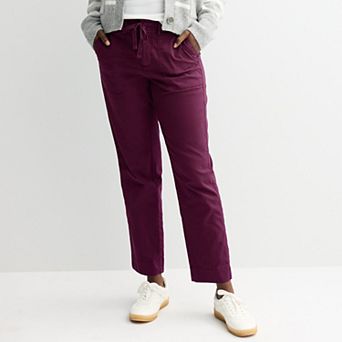 Women's Sonoma Goods For Life® Utility Straight-Leg Pants