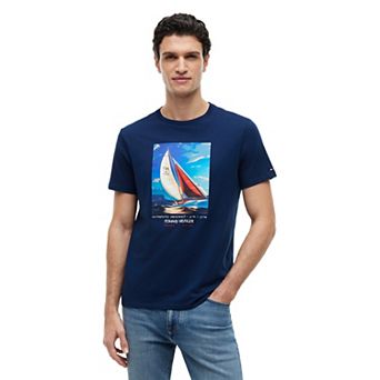 Men's Tommy Hilfiger Tonal Embroidered Emblem T-Shirt