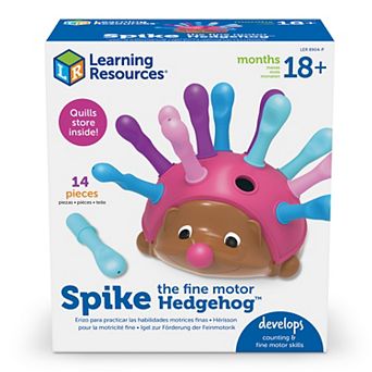 Learning Resources Spike The Fine Motor Hedgehog 14 pc Educational Toy Set